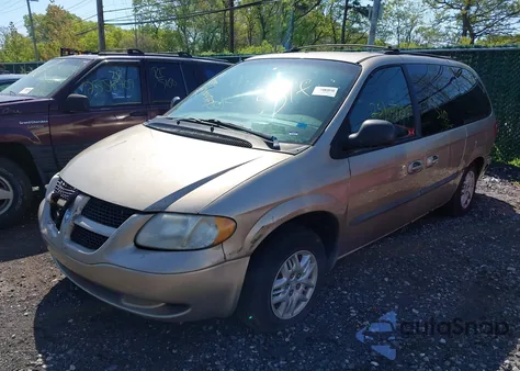 2002 Dodge Grand Caravan Sport из США, поврежденный, VIN 2B8GP44372R661261